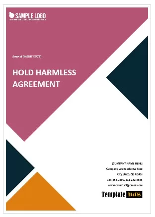 Hold Harmless Agreement Template 1