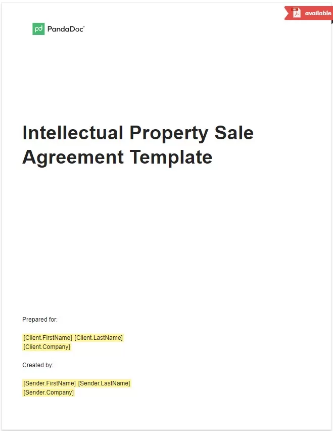 Intellectual Property Sale Agreement Template 05