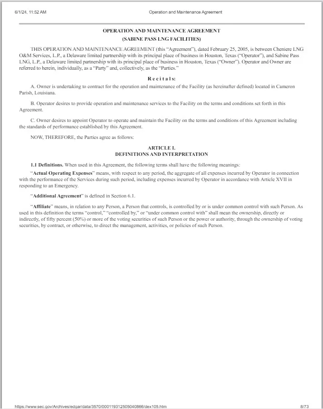 Maintenance Agreement Template 02